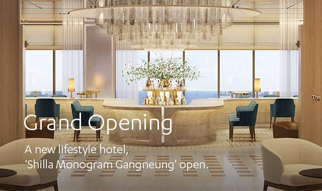 The new lifestyle hotel 'Shilla Monogram Gangneung' opens